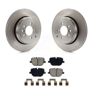 Rear Disc Brake Rotor & Ceramic Pad Kit For 2010-2013 Land Rover Range Sport Supercharged K8C-103534