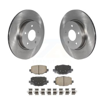 Rear Disc Brake Rotors And Ceramic Pads Kit For INFINITI QX50 QX55 K8C-103544