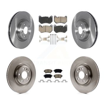 Front Rear Disc Brake Rotors And Ceramic Pads Kit For Audi Q5 Sportback K8C-103584