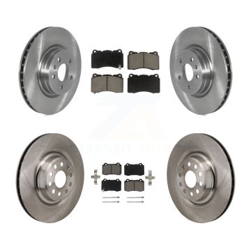 Front Rear Disc Brake Rotors And Ceramic Pads Kit For Tesla S K8C-103592