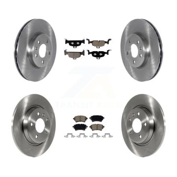 Front Rear Brake Rotor Ceramic Pad Kit For 2022 Audi A5 Sportback DMSA engine designation K8C-103602