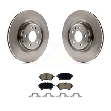 Rear Brake Rotors Ceramic Pad Kit For Audi Q5 Sportback A5 A4 Quattro S5 SQ5 allroad PHEV K8C-103713