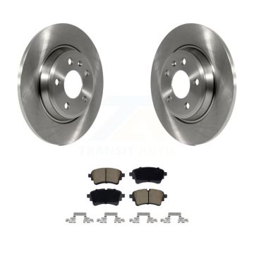 Rear Disc Brake Rotors And Ceramic Pads Kit For Audi A4 Quattro A5 Sportback K8C-103714