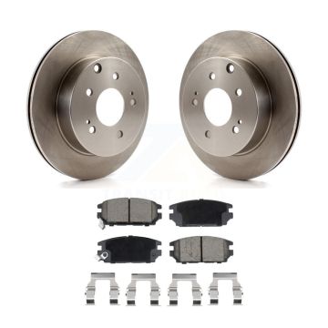 Rear Disc Brake Rotors And Ceramic Pads Kit For Mitsubishi Eclipse Galant K8C-103715