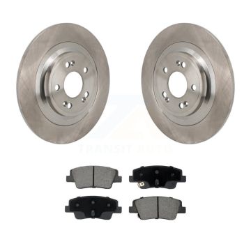 Rear Disc Brake Rotor Ceramic Pad Kit For Hyundai Ioniq 5 Genesis Kia EV6 GV70 6 GV60 G80 K8C-103720