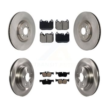 Front Rear Disc Brake Rotors And Ceramic Pads Kit (6Pc) For Mini Cooper Countryman K8C-103803