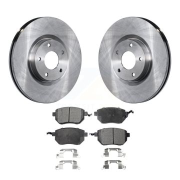 Front Brake Rotor And Semi-Metallic Pad Kit For Nissan Altima Murano INFINITI Maxima FX35 K8F-100398