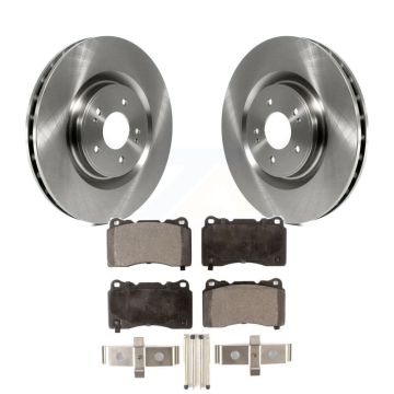 Front Disc Brake Rotors And Semi-Metallic Pads Kit For Mitsubishi Lancer K8F-100531