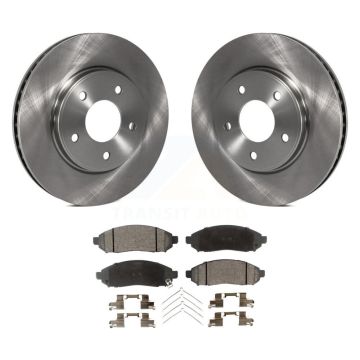 Front Disc Brake Rotor Semi-Metallic Pad Kit For Nissan NV200 LEAF Chevrolet City Express K8F-100571