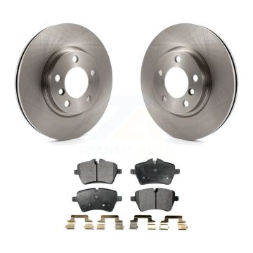 Front Disc Brake Rotors And Semi-Metallic Pads Kit For Mini Cooper Countryman Paceman K8F-100594