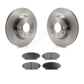Front Disc Brake Rotors And Semi-Metallic Pads Kit For Mazda 3 CX-3 Sport K8F-100624