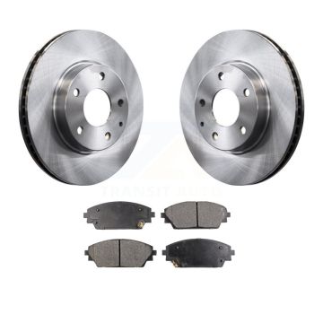 Front Disc Brake Rotors And Semi-Metallic Pads Kit For Mazda 3 CX-3 Sport K8F-100627