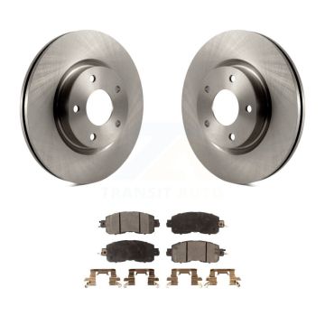 Front Disc Brake Rotors And Semi-Metallic Pads Kit For Nissan Altima K8F-100635