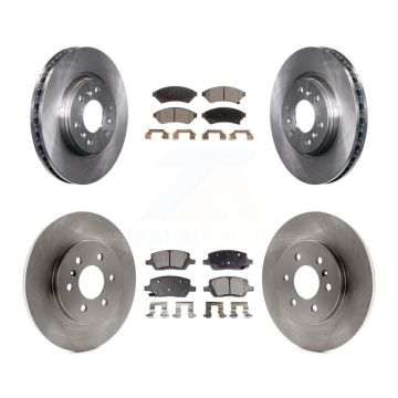 Front Rear Brake Rotor Semi-Metallic Pad Kit For Pontiac Montana Chevrolet Uplander Buick K8F-100784