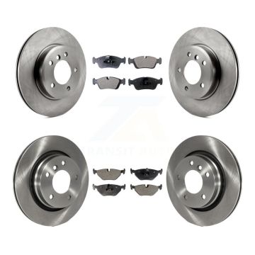 Front Rear Brake Rotor And Semi-Metallic Pad Kit For BMW 325i 325Ci 328i 323Ci 323i 328Ci K8F-101104