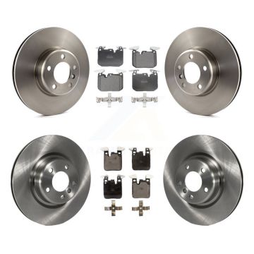 Front Rear Disc Brake Rotors And Semi-Metallic Pads Kit For 2018-2020 BMW M240i xDrive K8F-101494