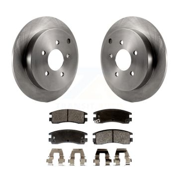 Rear Brake Rotor And Semi-Metallic Pad Kit For Buick Rendezvous Pontiac Montana Chevrolet K8F-101522
