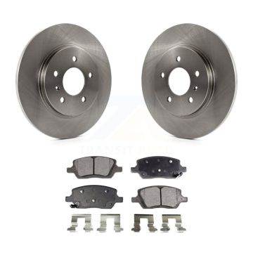 Rear Brake Rotor Semi-Metallic Pad Kit For Pontiac Montana Chevrolet Uplander Buick Relay K8F-101531