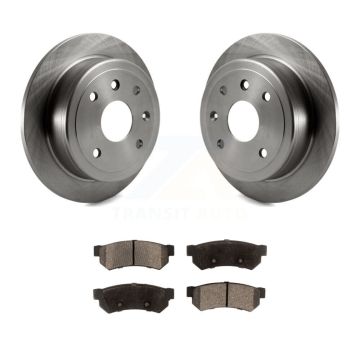 Rear Disc Brake Rotors And Semi-Metallic Pads Kit For Chevrolet Optra Suzuki Forenza Reno K8F-101539