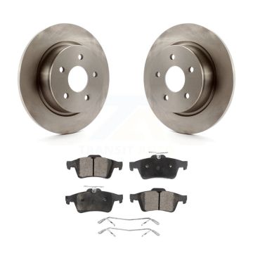 Rear Disc Brake Rotors And Semi-Metallic Pads Kit For Ford Escape Transit Connect C-Max K8F-101630