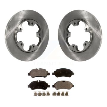 Rear Brake Rotors & Semi-Metallic Pad Kit For Ford Transit-250 Transit-150 Transit-350 HD K8F-101636