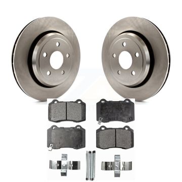 Rear Disc Brake Rotors And Semi-Metallic Pads Kit For Jeep Grand Cherokee Dodge Durango K8F-101677