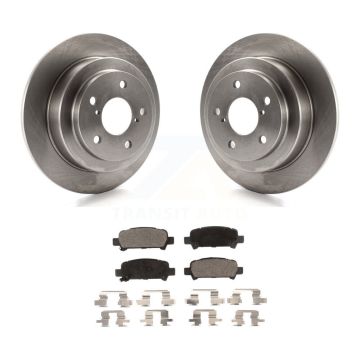 Rear Disc Brake Rotors And Semi-Metallic Pads Kit For Subaru Forester Impreza K8F-101688