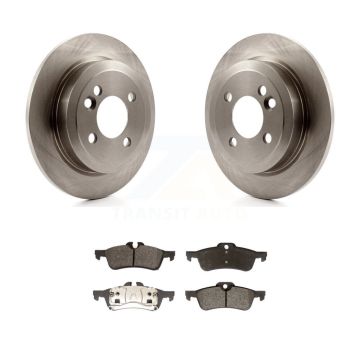 Rear Disc Brake Rotors And Semi-Metallic Pads Kit For Mini Cooper K8F-101761
