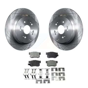 Rear Disc Brake Rotors And Semi-Metallic Pads Kit For Acura RDX K8F-101788