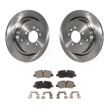 Rear Disc Brake Rotors And Semi-Metallic Pads Kit For Land Rover Range Sport LR4 LR3 K8F-101799