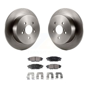 Rear Disc Brake Rotors And Semi-Metallic Pads Kit For Subaru Outback Legacy K8F-101803
