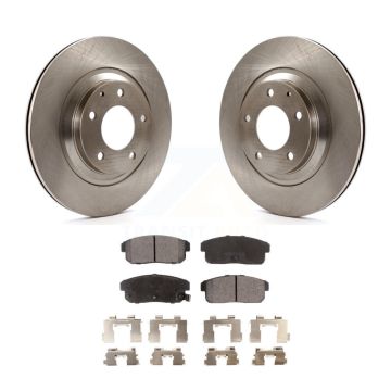 Rear Disc Brake Rotors And Semi-Metallic Pads Kit For 2004-2011 Mazda RX-8 K8F-101846