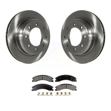 Rear Disc Brake Rotor And Semi-Metallic Pad Kit For 2012-2021 Nissan NV2500 NV3500 NV1500 K8F-101934