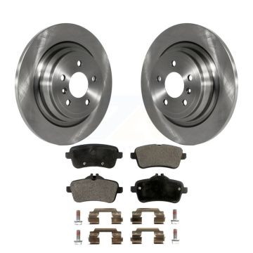 Rear Disc Brake Rotors Semi-Metallic Pad Kit For Mercedes-Benz ML350 GLE350 ML250 GLE300d K8F-101940