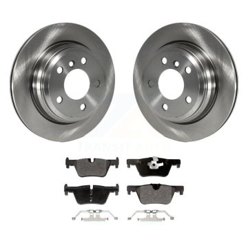 Rear Brake Rotors Semi-Metallic Pad Kit For BMW 328i xDrive 330i 320i 428i 328d 430i Gran K8F-101957
