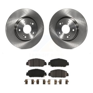 Front Disc Brake Rotors And Semi-Metallic Pads Kit For Honda HR-V Accord K8F-102249