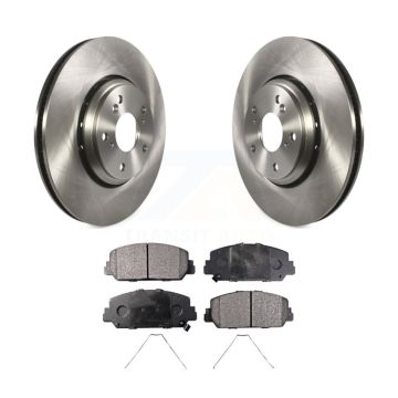 Front Disc Brake Rotors And Semi-Metallic Pads Kit For Honda Civic Accord Acura ILX K8F-102251
