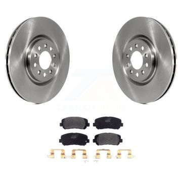 Front Disc Brake Rotors And Semi-Metallic Pads Kit For Jeep Cherokee Chrysler 200 K8F-102492