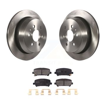 Rear Disc Brake Rotor & Semi-Metallic Pad Kit For 2015-2020 Chevrolet Colorado GMC Canyon K8F-102593