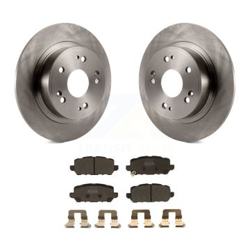 Rear Disc Brake Rotors And Semi-Metallic Pads Kit For 2016-2022 Honda HR-V K8F-102597