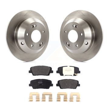Rear Disc Brake Rotor And Semi-Metallic Pad Kit For Kia Sorento Hyundai Santa Fe Sport XL K8F-102602