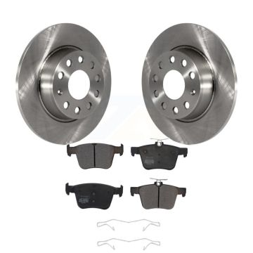 Rear Brake Rotors Semi-Metallic Pad Kit For Volkswagen Taos Audi A3 Quattro e-Golf e-tron K8F-102603