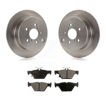 Rear Disc Brake Rotors And Semi-Metallic Pads Kit For Subaru Crosstrek K8F-102606