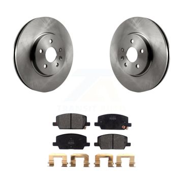 Front Disc Brake Rotors And Semi-Metallic Pads Kit For Buick Encore Chevrolet Trax K8F-102625