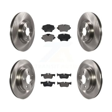 Front Rear Brake Rotors & Semi-Metallic Pad Kit For BMW X1 X2 Mini Cooper Countryman 228i K8F-102631
