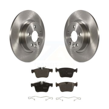 Rear Disc Brake Rotors Semi-Metallic Pad Kit For Land Rover Discovery Sport Jaguar E-Pace K8F-102634
