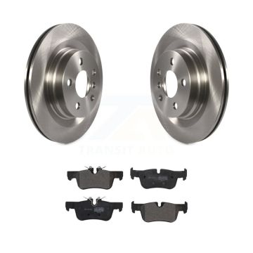 Rear Brake Rotors Semi-Metallic Pad Kit For BMW X1 Mini X2 Cooper Countryman Clubman 228i K8F-102635