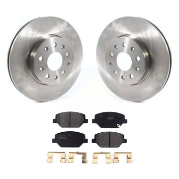 Front Disc Brake Rotor Semi-Metallic Pad Kit For Chevrolet Camaro Without Brembo Calipers K8F-102647