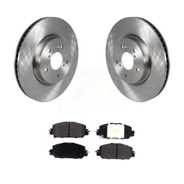 Front Disc Brake Rotors And Semi-Metallic Pads Kit For Honda CR-V HR-V K8F-102681