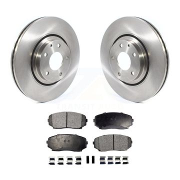 Front Disc Brake Rotors And Semi-Metallic Pads Kit For Mazda CX-5 CX-9 K8F-102682